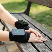 Appareil de massage des bras sans fil YIJIAN pour le soin des mains, personnalisable OEM ODM, recharge rapide, chauffage à 5 températures, 3 niveaux de pression