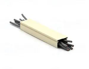 Beige 30*20 mm Aluminum Trunking For Power Cords Lines, Cable Tray