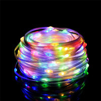 Guirlande lumineuse de haute qualité pour la décoration extérieure de la maison, décorations de Noël, lumières féériques, guirlande lumineuse LED