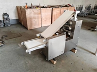 Machine industrielle pour la fabrication de feuilles de raviolis et de samosas / Machine automatique pour la fabrication de peaux d'empanadas, capacité de 1000 kg/h, 220V