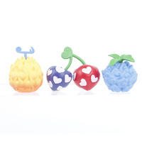 5-6CM 1 pièce Luffy démon fruits recueillir cadeau jouet diable fruits Figurine Statue Anime PVC Figure jouet