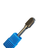 Fraise rotative en carbure de tungstène en forme de cylindre à double coupe pour le meulage du métal et les meuleuses à mortaise – Vente en gros usine