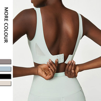 Nouveaux vêtements de sport à séchage rapide pour femmes nues non marquantes ensembles de fitness de gymnastique taille haute ensemble de vêtements de sport deux pièces vêtements de yoga pour femmes