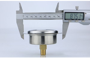 Manômetro Cheio De Óleo De Glicerol Manômetro Tipo <span class=keywords><strong>Flange</strong></span> Manômetro Hidráulico 0.1-600 bar 2,5% Precisão Manômetro - Product Image 5