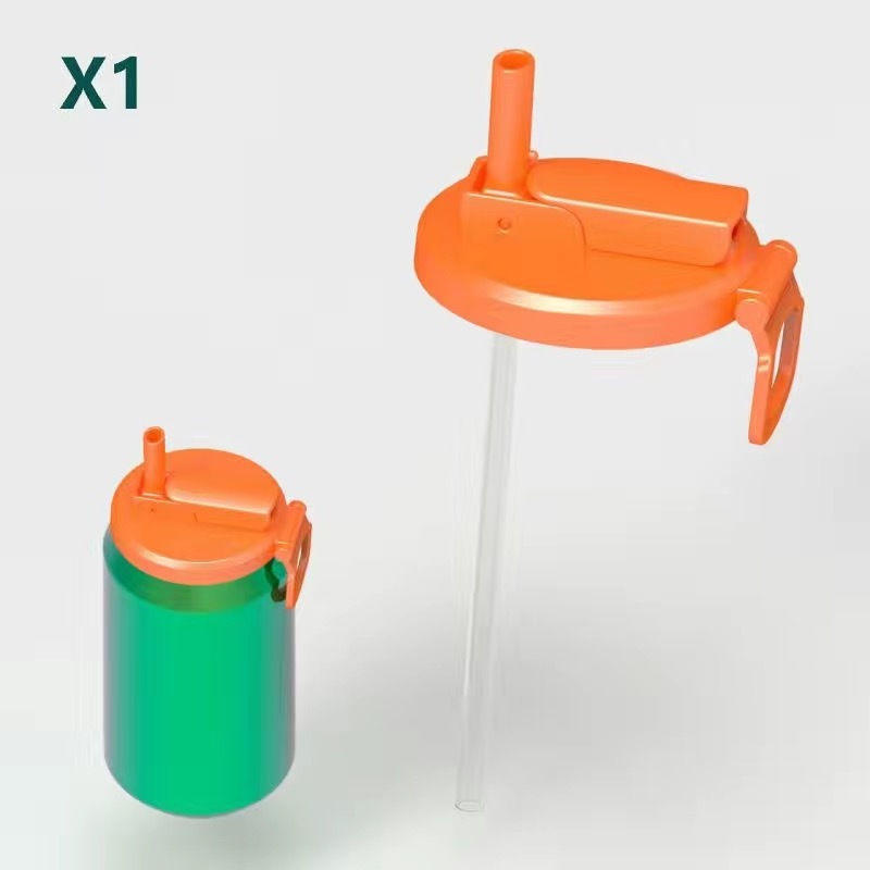 Orange (y compris la paille) 1 pièce