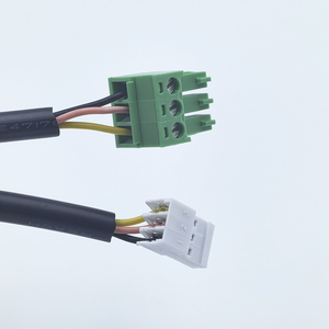 Bán sỉ tùy chỉnh 0.5m siêu tụ cáp 3Pin Trắng nối 3-640441-3 để 3pin màu xanh lá cây kết nối dây 1803581 - Product Image 4