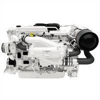 Moteur diesel marin 6 cylindres en ligne, 4 temps, refroidi par eau, pour usage maritime - Offre spéciale