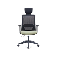 Silla de Oficina Ejecutiva Moderna con Malla Transpirable, Giratoria, Ergonómica, con Soporte Lumbar Extensible, Ideal para Largas Jornadas de Trabajo