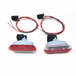 Lumière de courtoisie de porte 6Q0947419 945411 LED rouge et blanc pour Skoda Octavia Polo Touran Golf 4 éclairage intérieur - Product Image 5