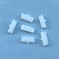 Brvlbola grand couvercle de bouchon anti-poussière DP Interface de Port d'affichage découpe en Silicone traitée universelle pour cartes graphiques de bureau ordinateurs portables