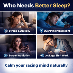 แคปซูลเมลาโทนินคุณภาพสูง ช่วยแก้ปัญหาการนอนหลับอย่างมีประสิทธิภาพ อาหารเสริมการนอนหลับจากธรรมชาติสำหรับผู้ใหญ่ ช่วยเสริมสร้างการนอนหลับ - Product Image 6