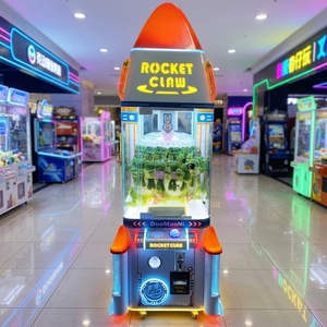 Machine à pinces à monnayeur pour aire de jeux intérieure, type '<span class=keywords><strong>Rocket</strong></span> Clip', pour la distribution de cadeaux et de prix - Product Image 1
