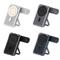 Nouvelle batterie externe compacte magnétique sans fil pour montre connectée, 10000 mAh, lithium-ion, plastique, charge ultra-rapide