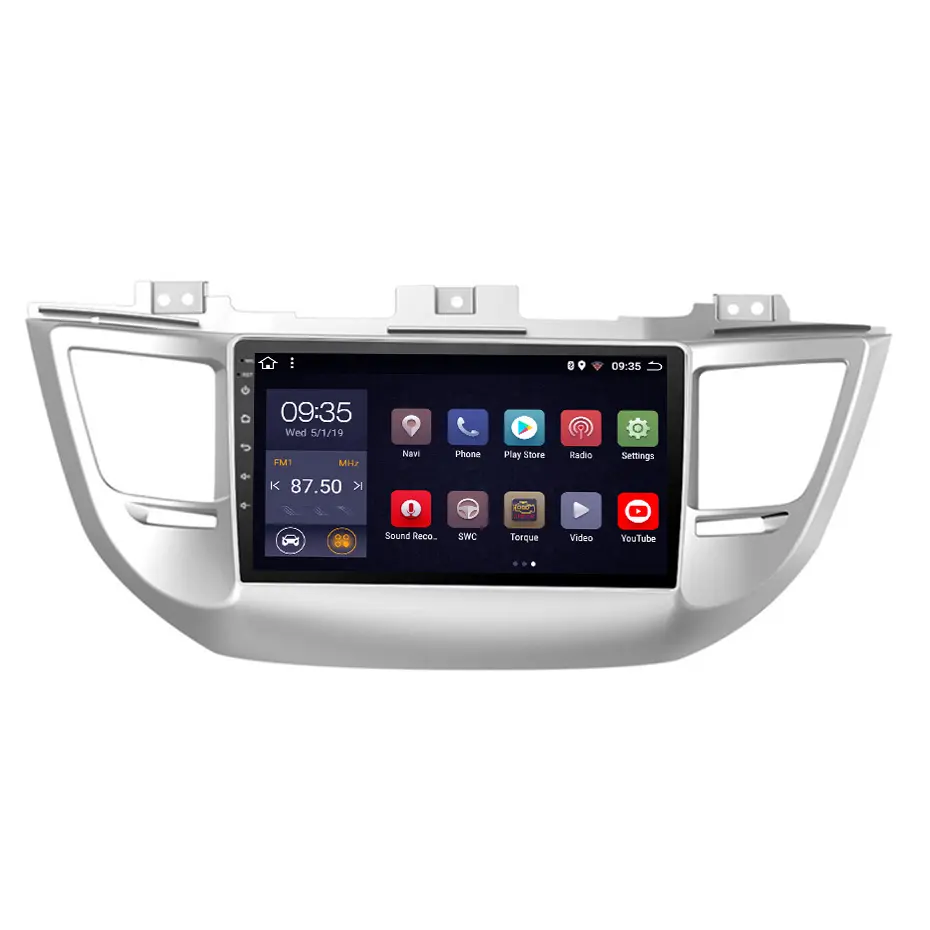 9 polegadas 8 núcleos android11 dvd player do carro Para Hyundai Tucson 2015-2018 car radio navegação gps multimedia player RDS QLED