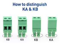 Conector PCB de Latón PA66 con Paso de 3.81MM, 300V 8A, Bloque de Terminales Hembra Verde Enchufable - Temperatura de Operación de -30 a 105°C