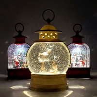 Décorations lumineuses LED Melody Globe à eau et globe à neige Type de produit et style d'art populaire Ballerine Cadeau et artisanat Nouveautés 2020