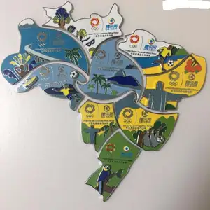 Puzzle de sensibilisation personnalisé Épingles de revers Badges Broches Puzzle d'autisme personnalisé Épingles en émail