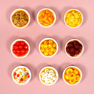 Imanes creativos para nevera con temática de comida, juego de varias piezas redondas grandes, pegatinas magnéticas de diseño moderno para decoración de cocina, regalo de cumpleaños - Product Image 3