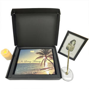 <span class=keywords><strong>Livre</strong></span> <span class=keywords><strong>d</strong></span>'invités funéraires de style moderne SM-JZ072 ensemble pour mémorial et condoléances - Product Image 1