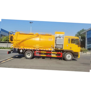 Sinotruk High Pressure Sewage Pipe Cleaning Suction Truck Vacuum Pump with High Efficiency Sludge Removal Sewage Suction Truck - Product Image 3