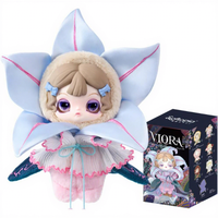 Boîte mystère de jouets en peluche, Série Viora Floraison Libre, Mignonne, Fantaisie SF, Porte-clés en peluche douce, Pendentif mystérieux en vinyle pour sac