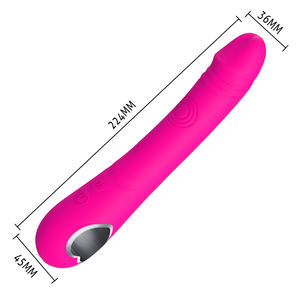 Çift taraflı vurmalı dokunarak titreşir kadın g-spot uyarıcı yapay penis vibratör Jugute seks - Product Image 2