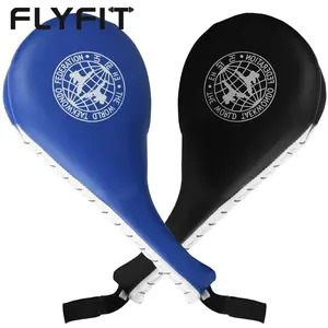 FLYFIT Custom Boxing Wholesale MMA Punching Kick Target Pads Taekwondo Karate Focus Pad Kicking Target