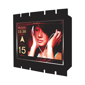 Thang Máy quảng cáo hiển thị kỹ thuật số màn hình hiển thị sàn bằng máy nghe nhạc LCD màn hình thẳng đứng, kim loại cấu trúc khách sạn - Product Image 4