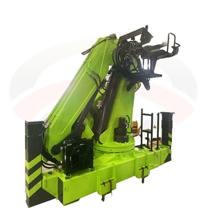 Grúa Articulada <span class=keywords><strong>de</strong></span> Brazo Articulado para Construcción, 8 Toneladas, Grúa Hidráulica Montada en Camión con Brazo Articulado Plegable, Trabajo Pesado - Product Image 3