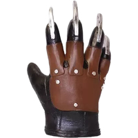 Carnaval Halloween Réaliste Adulte Partie Freddy Krueger Latex Masque Effrayant Costume Horreur Capuche Gants rétro Halloween masques