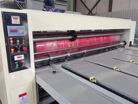 Machine de découpe rotative semi-automatique à faible prix d'usine de 1600 mm pour la fabrication de boîtes en carton ondulé, boîtes à pizza