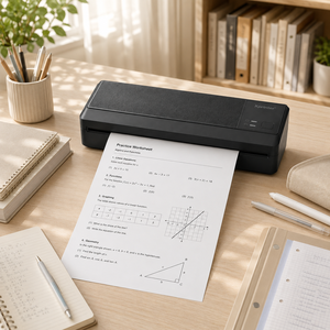 Xprinter P83เครื่องพิมพ์ความร้อนแบบ A4ไร้สายน้ำหนักเบาสำหรับการพิมพ์เอกสารรถยนต์ - Product Image 1