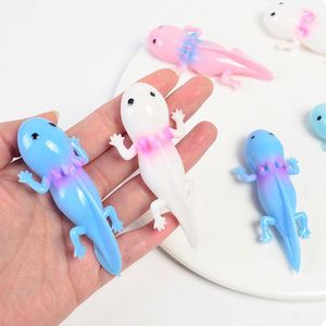 Juguetes de Dedo de Axolotl Unisex de Alta Calidad, Lanzador de Salamandra <span class=keywords><strong>El</strong></span>ástico, Juegos Voladores, Juguetes Novedosos, Recuerdos de Fiesta para Niños - Product Image 3