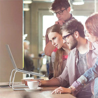 Soporte Universal Ergonómico para Laptop de Aleación de Aluminio, Venta Directa de Fábrica, para MacBook