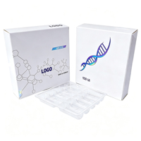 Kotak Vial Hologram 3 ml Tunggal Ganda Lima Sepuluh 3ml Vial Kemasan Peptida dan Label dengan Baki Plastik