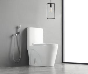 Inodoro Blanco, Inodoro de Pie, Inodoro de Baño, Inodoro de Una Pieza para Niñas - Product Image 2