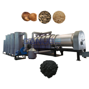 Four de carbonisation de sciure de bois populaire, machine à fabriquer du charbon de bois, machine à fabriquer du charbon de coco - Product Image 1