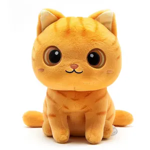 Peluche personnalisée en peluche pour animaux, jouet en peluche de remplissage pour chat, cadeau d'accompagnement pour dormir, jouets en peluche pour enfants