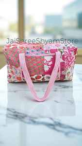 Stylish Cotton Quilted Duffle <b>Bag</b> Handcrafted Lightweight Travel <b>Bag</b> Large Capacity Durable Everyday Carry <b>Bag</b> For Men And Women - Product Image 5