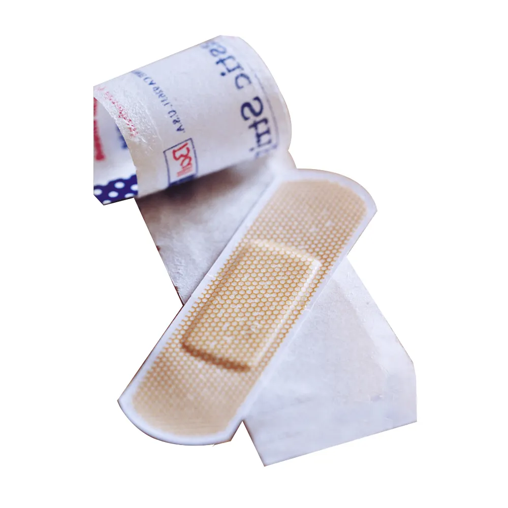 CE認定医療用異なるサイズの肌の色PVCPE絆創膏バンドエイド創傷応急処置石膏