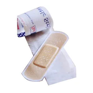 CE合格医用不同尺寸肤色PVC PE粘合剂绷带创可贴急救膏药