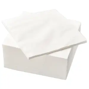 33x33 CM Einweg papiers erviette 80er Pack Restaurant Papier tisch Serviette Custom mit Logo Serviette und Besteck Set