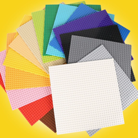 Plaque de base pour blocs de construction 32x32 points, accessoires pour blocs de construction, briques de couleur, plaque de base personnalisable DIY, jouets éducatifs
