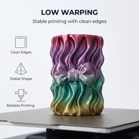 Filamen PLA Sutra Warna Permen Logo Kustom 1.75mm 1KG OEM ODM Filamen Printer 3D Pearlescent Berbagai Warna