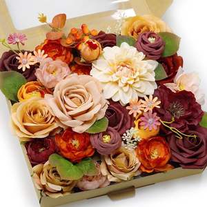 Bouquet de fleurs en soie de luxe Rose artificielle bricolage de haute qualité pour la décoration extérieure pour la remise des diplômes de Pâques de <span class=keywords><strong>mariage</strong></span>-Factory Direct - Product Image 2