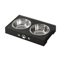 Mangeoire pour chien à hauteur réglable, 50 pièces, produit d'origine