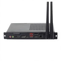 Penawaran Terbaru Komputer Pluggable Generasi ke-12 I5-1255U DDR5 6USB Perangkat Layar 6k 80pin OPS Mini PC 8GB GDDR5 untuk Rapat Bisnis
