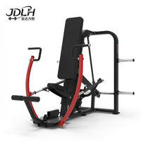 Máquina de Press de Pecho Sentado con Carga de Discos y Brazos Independientes para Gimnasio Comercial, Equipo de Entrenamiento de Fuerza Pectoral