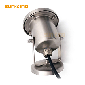 <span class=keywords><strong>Lampada</strong></span> Subacquea Decorativa IP68 con Staffa Regolabile in Acciaio Inox, Luci LED Sommergibili per Fontane <span class=keywords><strong>12</strong></span> <span class=keywords><strong>Volt</strong></span> 3W 3X1W - Product Image 4
