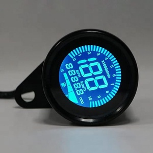 Tachymètre Numérique LCD Tableau <span class=keywords><strong>de</strong></span> Bord <span class=keywords><strong>de</strong></span> Moto Odomètre <span class=keywords><strong>de</strong></span> Moto pour Jawa 42 Bobber <span class=keywords><strong>Harley</strong></span> <span class=keywords><strong>Davidson</strong></span> Triumph Bobber - Product Image 2